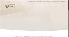 Desktop Screenshot of orl.com.br