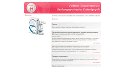 Desktop Screenshot of orl.org.pl